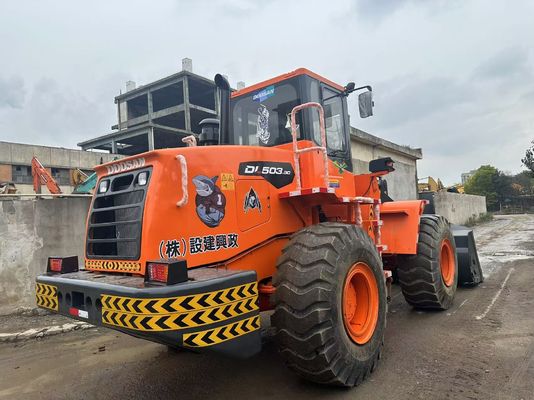 2022 वर्ष प्रयुक्त व्हील लोडर Doosan DL503-9C 5 टन व्हील लोडर उच्च बहुमुखी प्रतिभा