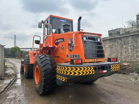 2022 वर्ष प्रयुक्त व्हील लोडर Doosan DL503-9C 5 टन व्हील लोडर उच्च बहुमुखी प्रतिभा