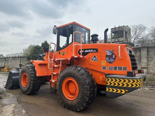 2022 वर्ष प्रयुक्त व्हील लोडर Doosan DL503-9C 5 टन व्हील लोडर उच्च बहुमुखी प्रतिभा