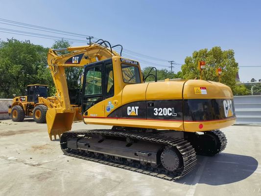 हाइड्रोलिक यूज्ड CAT एक्सकेवेटर 20 टन CAT 320CL एक्सकेवेटर मूल जापान अफ्रीका के लिए