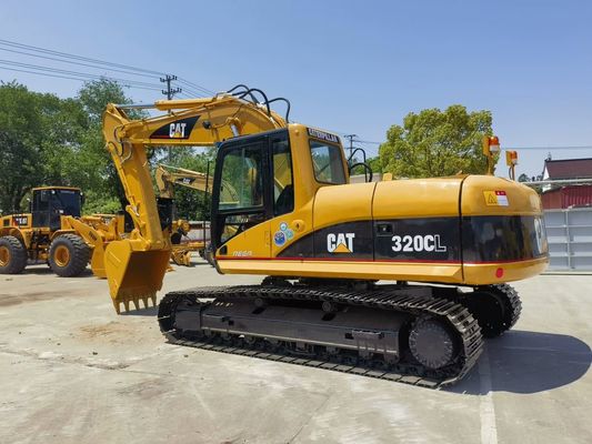 हाइड्रोलिक यूज्ड CAT एक्सकेवेटर 20 टन CAT 320CL एक्सकेवेटर मूल जापान अफ्रीका के लिए