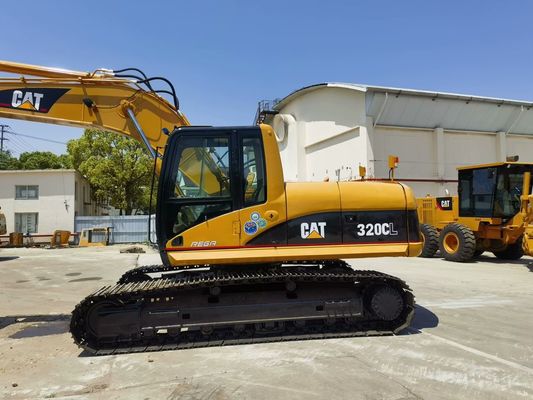 हाइड्रोलिक यूज्ड CAT एक्सकेवेटर 20 टन CAT 320CL एक्सकेवेटर मूल जापान अफ्रीका के लिए
