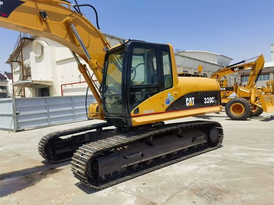 हाइड्रोलिक यूज्ड CAT एक्सकेवेटर 20 टन CAT 320CL एक्सकेवेटर मूल जापान अफ्रीका के लिए