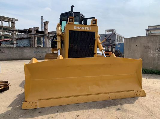 6 Way Blade SHANTUI SD22 हाइड्रोलिक रिपर के साथ सेकंड हैंड बुलडोजर