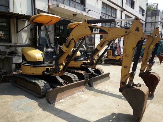 मूल रंग 303 सीआर प्रयुक्त कैट उत्खनन ऊर्जा दक्षता प्रयुक्त कैट मिनी उत्खनन