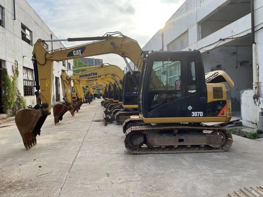 कैटरपिलर सेकंड हैंड CAT 307d एक्सकेवेटर क्रॉलर माउंट मूल जापान