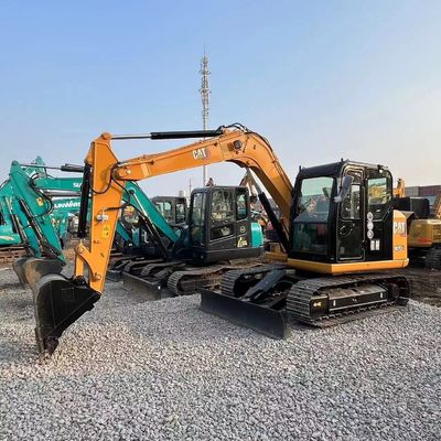 307E2 प्रयुक्त CAT खुदाई मशीन 2019 वर्ष शक्तिशाली सेकंड हैंड खुदाई मशीन