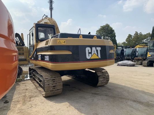 उच्च शक्ति 320B प्रयुक्त CAT खुदाई मशीन सुरक्षा संचालन 20 टन खुदाई मशीन