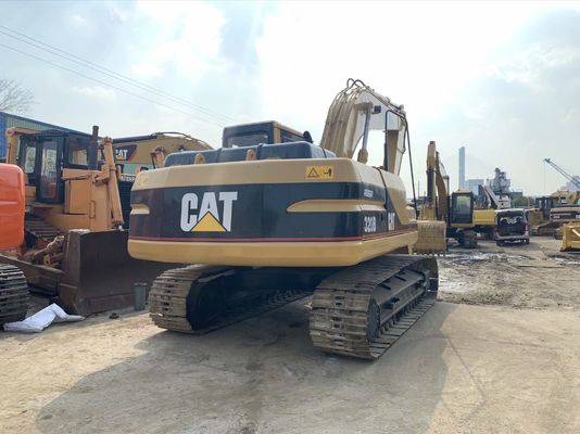 उच्च शक्ति 320B प्रयुक्त CAT खुदाई मशीन सुरक्षा संचालन 20 टन खुदाई मशीन
