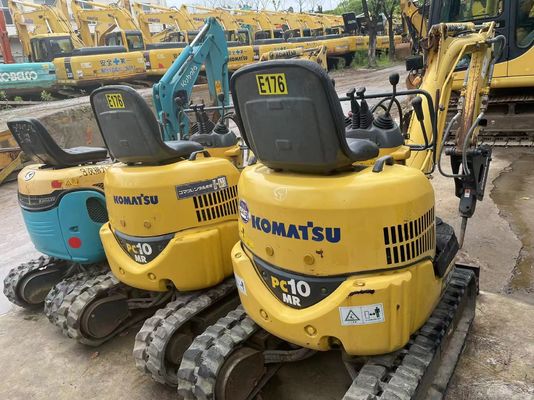 जापान कोमात्सु PC10MR-2 घर के अंदर काम करने के लिए सेकंड हैंड खुदाई मशीन