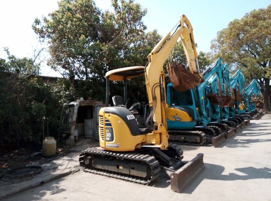 कोमात्सु PC30MR-2 प्रयुक्त हाइड्रोलिक खुदाई PC35MR-2 PC40MR-2 मूल जापान