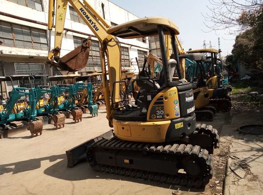 कोमात्सु PC30MR-2 प्रयुक्त हाइड्रोलिक खुदाई PC35MR-2 PC40MR-2 मूल जापान