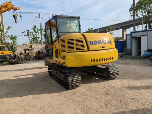 मूल जापान प्रयुक्त उत्खनन Komatsu PC70-8 क्रॉलर प्रकार उत्खनन
