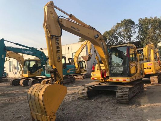 ऊर्जा की बचत इस्तेमाल किया Komatsu PC130 6 क्रॉलर उच्च स्थिरता मूल रंग