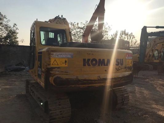 ऊर्जा की बचत इस्तेमाल किया Komatsu PC130 6 क्रॉलर उच्च स्थिरता मूल रंग