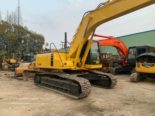 उच्च दक्षता इस्तेमाल किया Komatsu PC200 6 उत्खनन मूल जापान शक्तिशाली
