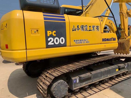 आसान संचालन प्रयुक्त कोमात्सु उत्खनन PC200-7 मूल जापान 20 टन उत्खनन