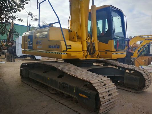 PC220-7 क्रॉलर इस्तेमाल किया Komatsu उत्खनन मूल जापान आसान रखरखाव