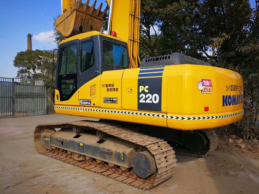 PC220-7 क्रॉलर इस्तेमाल किया Komatsu उत्खनन मूल जापान आसान रखरखाव