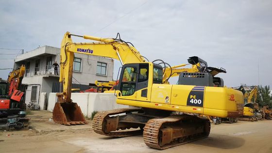 मूल रंग प्रयुक्त कोमात्सु उत्खनन PC400-8 क्रॉलर 40 टन उत्खनन