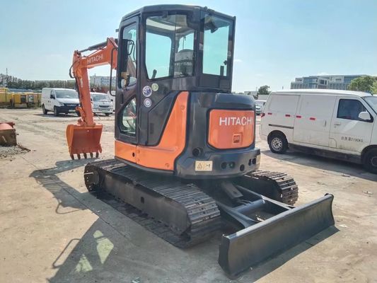 हिताची ZX55USR-5A प्रयुक्त मिनी क्रॉलर खुदाई अच्छी स्थिति में मिनी खुदाई प्रयुक्त