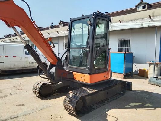 हिताची ZX55USR-5A प्रयुक्त मिनी क्रॉलर खुदाई अच्छी स्थिति में मिनी खुदाई प्रयुक्त