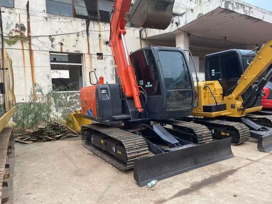 मूल जापान प्रयुक्त उत्खनन ZX70 ब्लेड के साथ हिताची प्रयुक्त उत्खनन क्रॉलर
