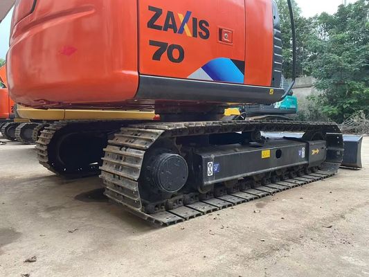 मूल जापान प्रयुक्त उत्खनन ZX70 ब्लेड के साथ हिताची प्रयुक्त उत्खनन क्रॉलर