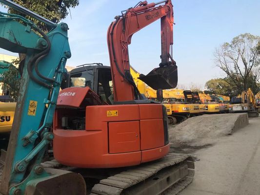 जापान प्रयुक्त खुदाई मशीन ZX75US-3 ऊर्जा कुशल हिताची क्रॉलर खुदाई मशीन