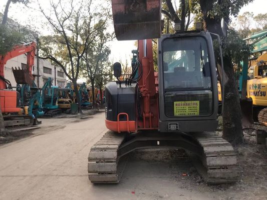 जापान प्रयुक्त खुदाई मशीन ZX75US-3 ऊर्जा कुशल हिताची क्रॉलर खुदाई मशीन