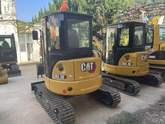ऊर्जा दक्षता प्रयुक्त CAT उत्खनन क्रॉलर कैटरपिलर 303.5 ई सीआर जंगरोधी
