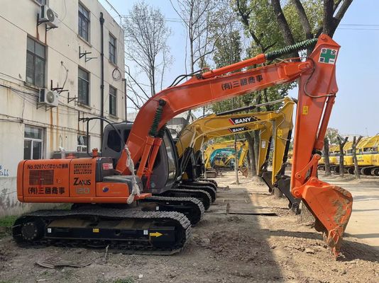 मूल जापान इस्तेमाल किया हिताची ZX120 क्रॉलर खुदाई मशीन अच्छी स्थिति में