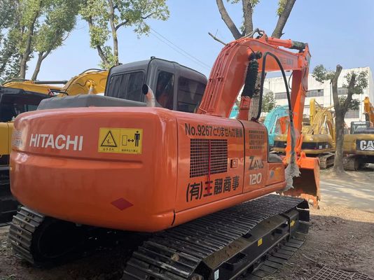 मूल जापान इस्तेमाल किया हिताची ZX120 क्रॉलर खुदाई मशीन अच्छी स्थिति में