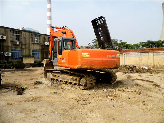 मूल रंग इस्तेमाल किया हुआ हिताची ZX200-3G क्रॉलर खुदाई मशीन अच्छी स्थिति में