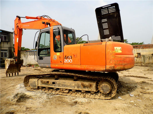 मूल रंग इस्तेमाल किया हुआ हिताची ZX200-3G क्रॉलर खुदाई मशीन अच्छी स्थिति में