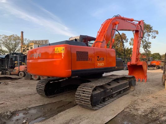 प्रयुक्त हिताची ZX240HG क्रॉलर घुड़सवार हाइड्रोलिक उत्खनन मशीन पुनः रंग