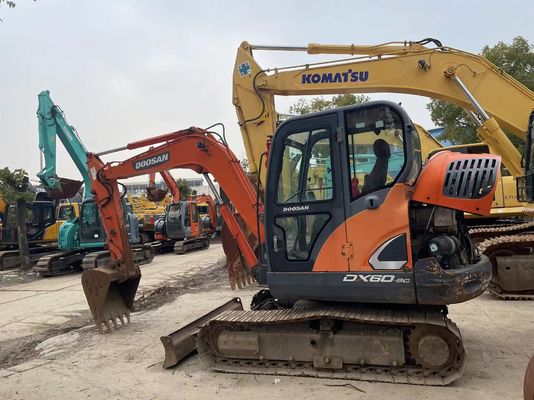2018 वर्ष प्रयुक्त Doosan DX60-9C मिनी उत्खनन मशीन उत्कृष्ट स्थिति में/उपयोगी Doosan मिनी उत्खनन मशीन बिक्री के लिए