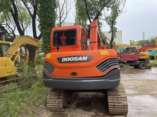 Doosan DX75-9C सेकंड हैंड मिनी एक्सकेवेटर 2017 वर्ष दृश्यता और सुरक्षा