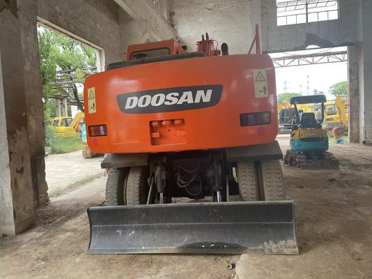 2012 वर्ष प्रयुक्त पहिया मिनी खुदाई Doosan DH150W-7 अच्छी स्थिति