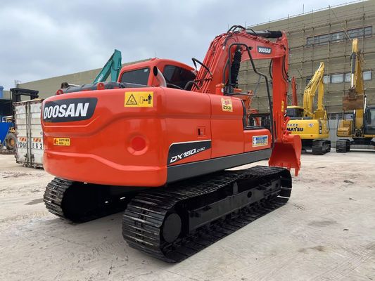 क्रॉलर घुड़सवार DX150-9C इस्तेमाल किया Doosan उत्खनन मूल कोरिया बहुमुखी प्रतिभा