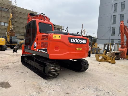 क्रॉलर घुड़सवार DX150-9C इस्तेमाल किया Doosan उत्खनन मूल कोरिया बहुमुखी प्रतिभा