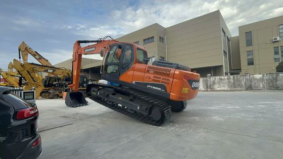 मूल कोरिया Doosan DX225LCA प्रयुक्त खुदाई उपकरण क्रॉलर प्रकार