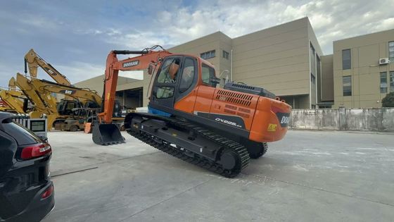 मूल कोरिया Doosan DX225LCA प्रयुक्त खुदाई उपकरण क्रॉलर प्रकार