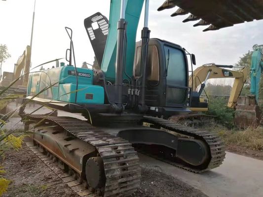 क्रॉलर प्रयुक्त उत्खनन Kobelco SK350-8 35 टन उत्खनन मूल पेंट के साथ