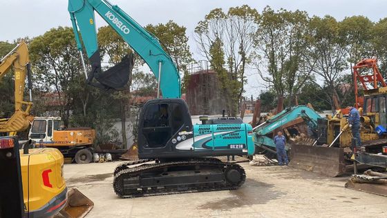 कोबेलको SK210-8 क्रॉलर मिनी खुदाई मशीन दूसरा हाथ SK200-8 मूल जापान