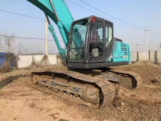 कोबेलको SK210-10 प्रयुक्त बड़े खुदाई मशीनें सुरक्षा संचालन मूल जापान