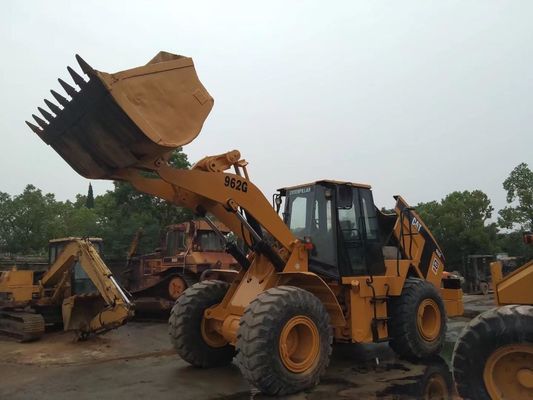 कैटरपिलर 962G प्रयुक्त पहिया लोडर अच्छी स्थिति फ्रंट CAT 962G लोडर