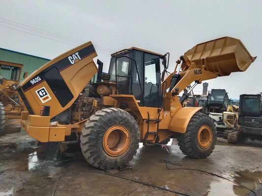 कैटरपिलर 962G प्रयुक्त पहिया लोडर अच्छी स्थिति फ्रंट CAT 962G लोडर