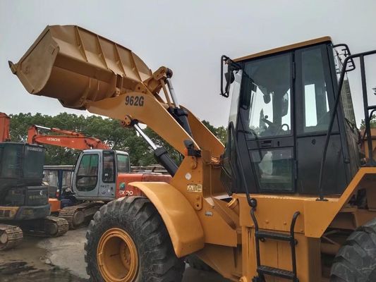 कैटरपिलर 962G प्रयुक्त पहिया लोडर अच्छी स्थिति फ्रंट CAT 962G लोडर