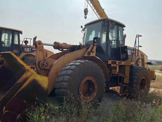 966H मूल रंग प्रयुक्त कैटरपिलर व्हील लोडर अच्छी स्थिति में